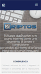 Mobile Screenshot of kriptosconsulting.com